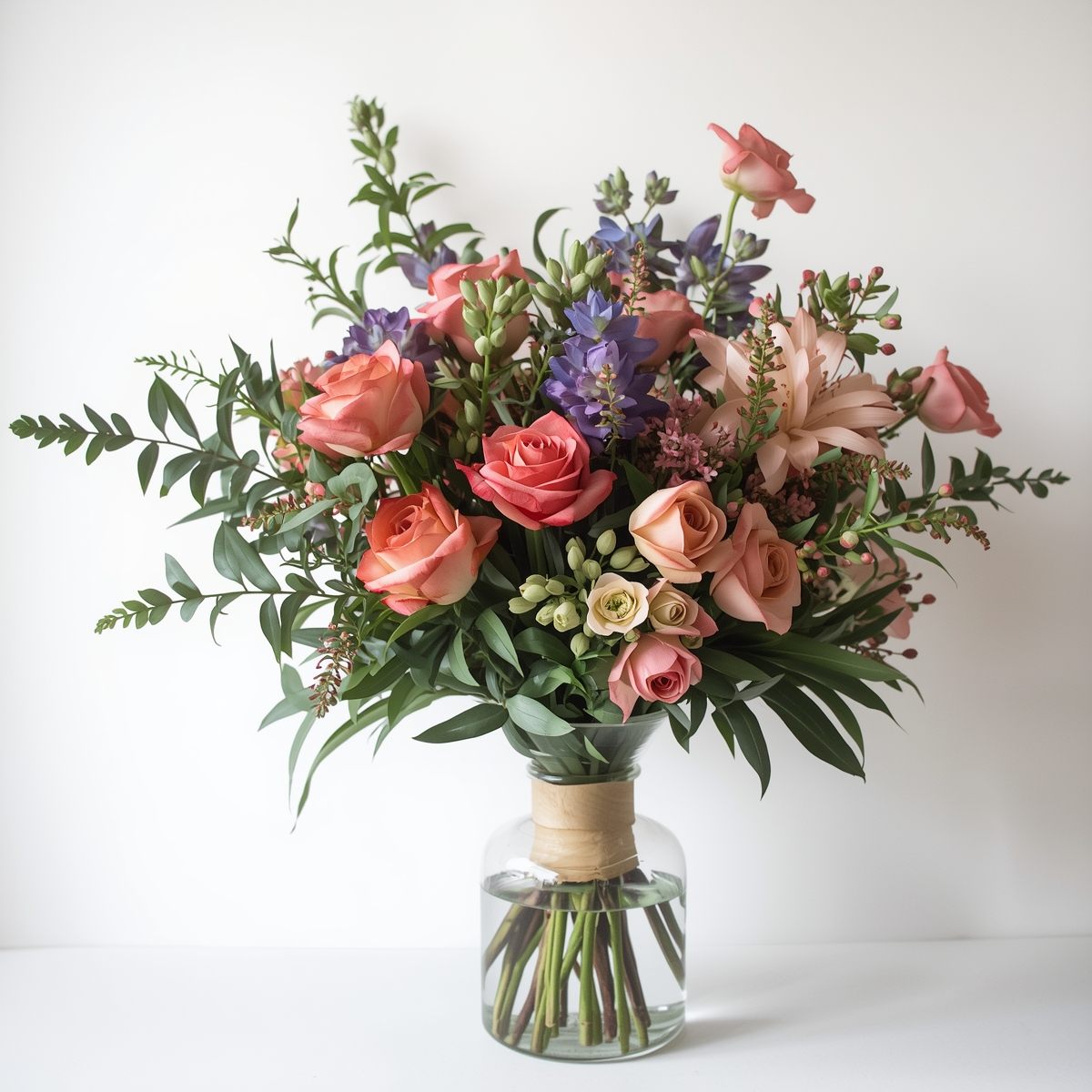 Grundlæggende Buketteknikker kursus hos Vornroz